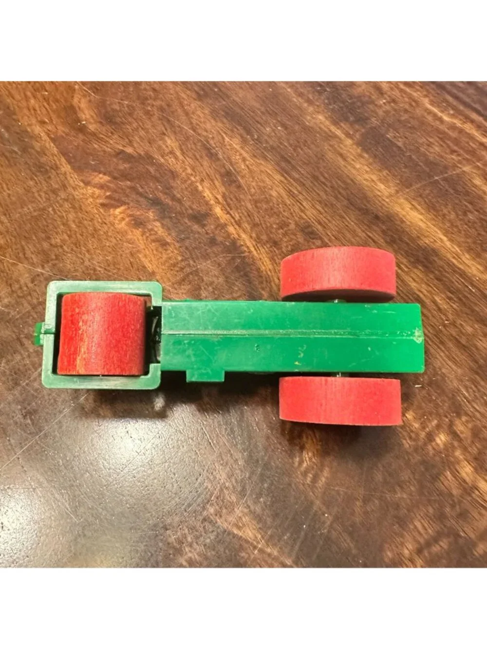 Vintage Hubley Diesel Steam Roller Plastic